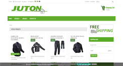 Desktop Screenshot of juton.net